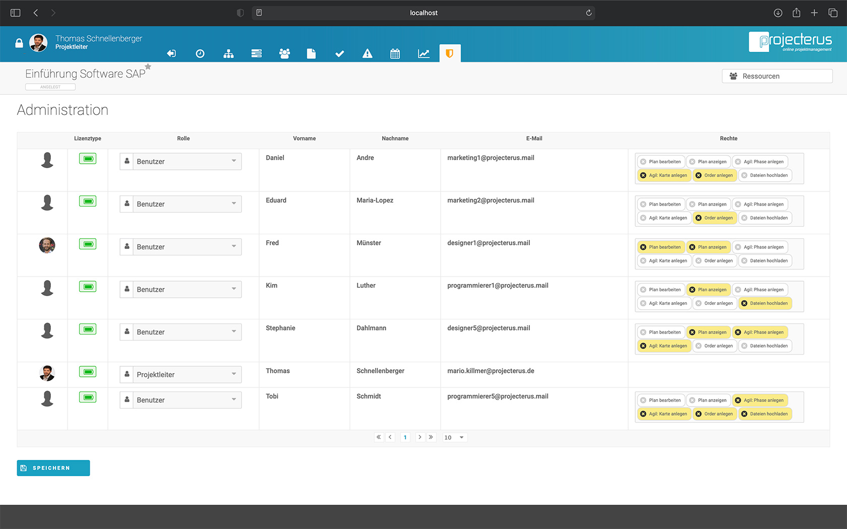 projecterus Projektverwaltung und Administration