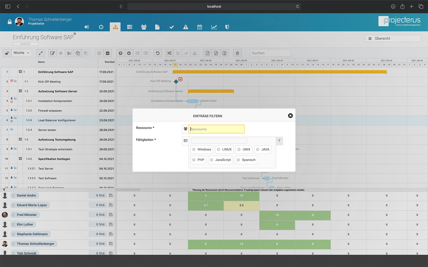 projecterus Projektmanagement